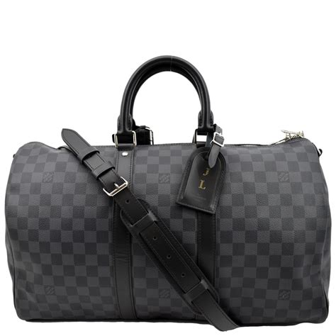 louis vuitton damier graphite keepall bandouliere replica|Keepall Bandoulière 50 Taurillon Monogram .